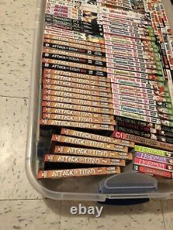 Asorted Manga Books In English