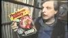 Author And Screenwriter Harlan Ellison Shows Off His Comic Book Collection