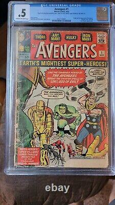 Avengers #1 1963 Cgc. 5