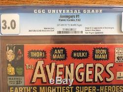 Avengers 1 CGC 3.0