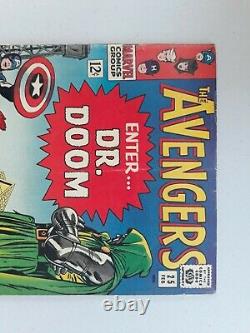 Avengers #25 1966 Dr. Doom
