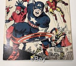 Avengers #4 1964 1st Silver Age Captain America Nice! File Copy
