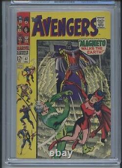Avengers #47 1967 CGC 7.0 (1st app of Dane Whiteman)