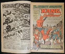 Avengers #8 SOLID UNRESTORED BEAUTY 1st Kang the Conqueror COMPLETE KEY 1964