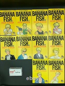 BANANA FISH Akimi Yoshida VOL 1-19 Manga Comic Complete Set Anime Japanese