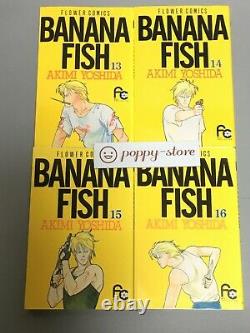 BANANA FISH vol. 1-19 Japanese Language comics complete full set manga book