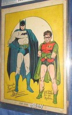 BATMAN #1 CGC 1.5 Unrestored 1st Appearance of Joker and Catwoman 1940 GORGEOUS