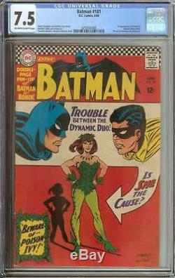 BATMAN #181 CGC 7.5 OWithWH PAGES