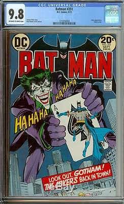 BATMAN #251 CGC 9.8 OWithWH PAGES