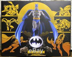 BATMAN WALL MOUNT Premium Format 17 Statue #80/215 Pop Culture Shock w Lights