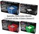 BCW MultiColor Short Comic Book Bin 4 Pack contains 1 Each Black Blue Green Red