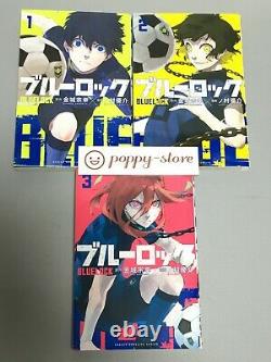 BLUE LOCK vol. 1-15 japanese language Comics Set manga book