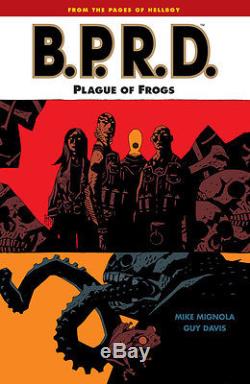 BPRD Vol 3 Plague of Frogs Original Cover Art (2004) by Mike Mignola Hellboy