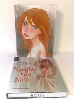 BRUCE TIMM NAUGHTY AND NICE HARDCOVER BOOK SOLD OUT OUT OF PRINT! SIGNED #'d