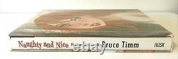 BRUCE TIMM NAUGHTY AND NICE HARDCOVER BOOK SOLD OUT OUT OF PRINT! SIGNED #'d