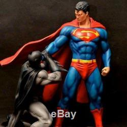 Bat Man VS Super Man Ex Statue Sculpture Art / Nt XM Sideshow Prime 1 DC Comics