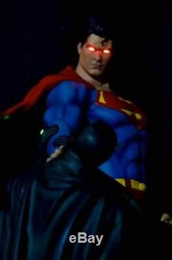 Bat Man VS Super Man Ex Statue Sculpture Art / Nt XM Sideshow Prime 1 DC Comics