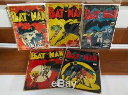Batman #1 to #4 #9 UNREAL FIND Holy Grail 1st Joker 1st Catwoman Robin DC
