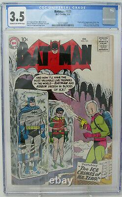 Batman #121 1959 DC CGC 3.5 VG- Origin and 1st appearance of Mr. Zero