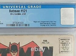 Batman 121! First appearance of Mr. Zero, later Mr. Freeze. CGC certified 3.0