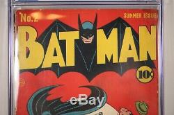 Batman #2 CGC 2.5 Robin Hard to find Book DC Comic Book 1940