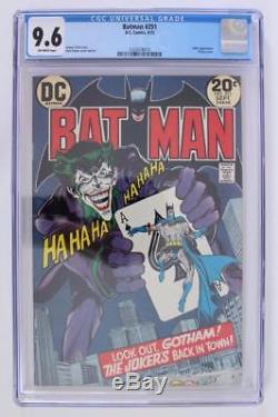 Batman #251 CGC 9.6 NEAR MINT NM+ Classic Joker Neal Adams Cover
