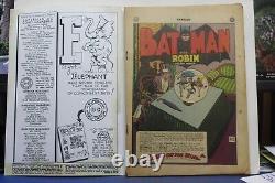 Batman #33 Reproduction Cover 1946