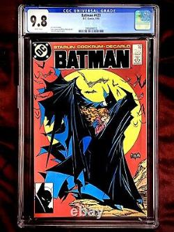 Batman #423 1st Print CGC 9.8 NM/MT White pages KEY Todd McFarlane cover 1988