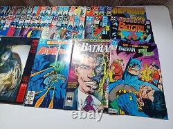 Batman Comic Book Lot 54 Total Issues Various Books Detective Joker & Much More