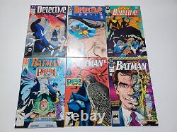 Batman Comic Book Lot 54 Total Issues Various Books Detective Joker & Much More