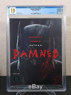 Batman Damned #1 CGC 10.0 not 9.8 Cover A Gem Mint Uncensored 2018 IN HAND