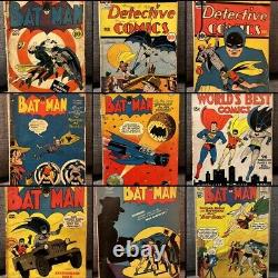 Batman & Detective Comics Golden Age Collection 40 Book Lot. ONCE IN A LIFETIME