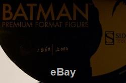 Batman Exclusive Sideshow Premium Format Figure 1/4 Statue Original Black DC EX
