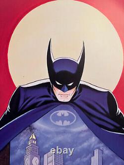 Batman Gotham Night Vigil 1993 Signed Bob Kane DC First Team Printers Proof Coa