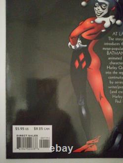 Batman Harley Quinn # 1 1999 DC 1st Printing Paul Dini Paper Back Graphic Novel