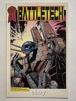 Battletech #6 1988 First Printing Original Comic Book