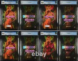 Becca Boo #2 Sun Khamunaki 6 of 9 Edition Foil Set /15 CGC 9.8! All are Pop 1