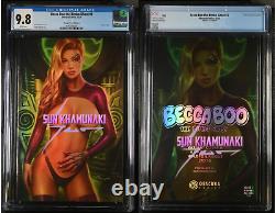 Becca Boo #2 Sun Khamunaki 6 of 9 Edition Foil Set /15 CGC 9.8! All are Pop 1