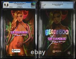 Becca Boo #2 Sun Khamunaki 6 of 9 Edition Foil Set /15 CGC 9.8! All are Pop 1