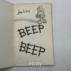 Beep Beep Comic Book Very First Written Illustrated by Don Ware Extremely Rare