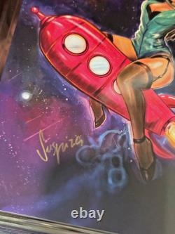 Bettie Page & the Alien Agenda #v6 #1 CGC SS 9.8 Signed by Suspiria