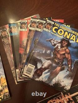 Big Lot Marvel Conan The Barbarian Comic Books Bronze Age Collection Vintage