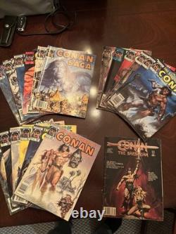 Big Lot Marvel Conan The Barbarian Comic Books Bronze Age Collection Vintage