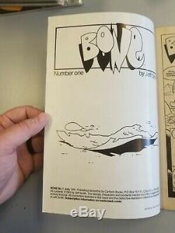 Bone 1991 #1 first printing original Jeff Smith Cartoon Books Comic 1st print