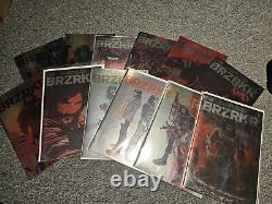 Boom! BRZRKR #1 #12 (2021) COMPLETE FOIL SET CVR C SET All NM NEVER READ