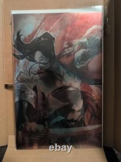 Brzrkr The Bleeding Tide #1 Don Aguillo Foil Variant LTD 215