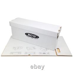 Bundle / 10 BCW Long Cardboard Comic Book Storage Boxes box holds 250-300 comics
