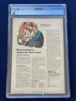 CGC 8.0 Slab 1969 AVENGERS #62 First App M'Baku