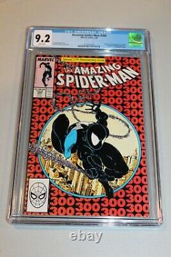 CGC 9.2 WH Amazing Spider-man 300 1st App Venom Classic Key Book Grail McFarlane