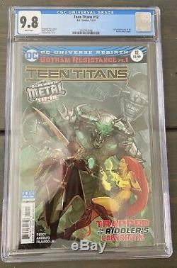 CGC 9.8 TEEN TITANS # 12, 1st BATMAN WHO LAUGHS BOOK IS ON